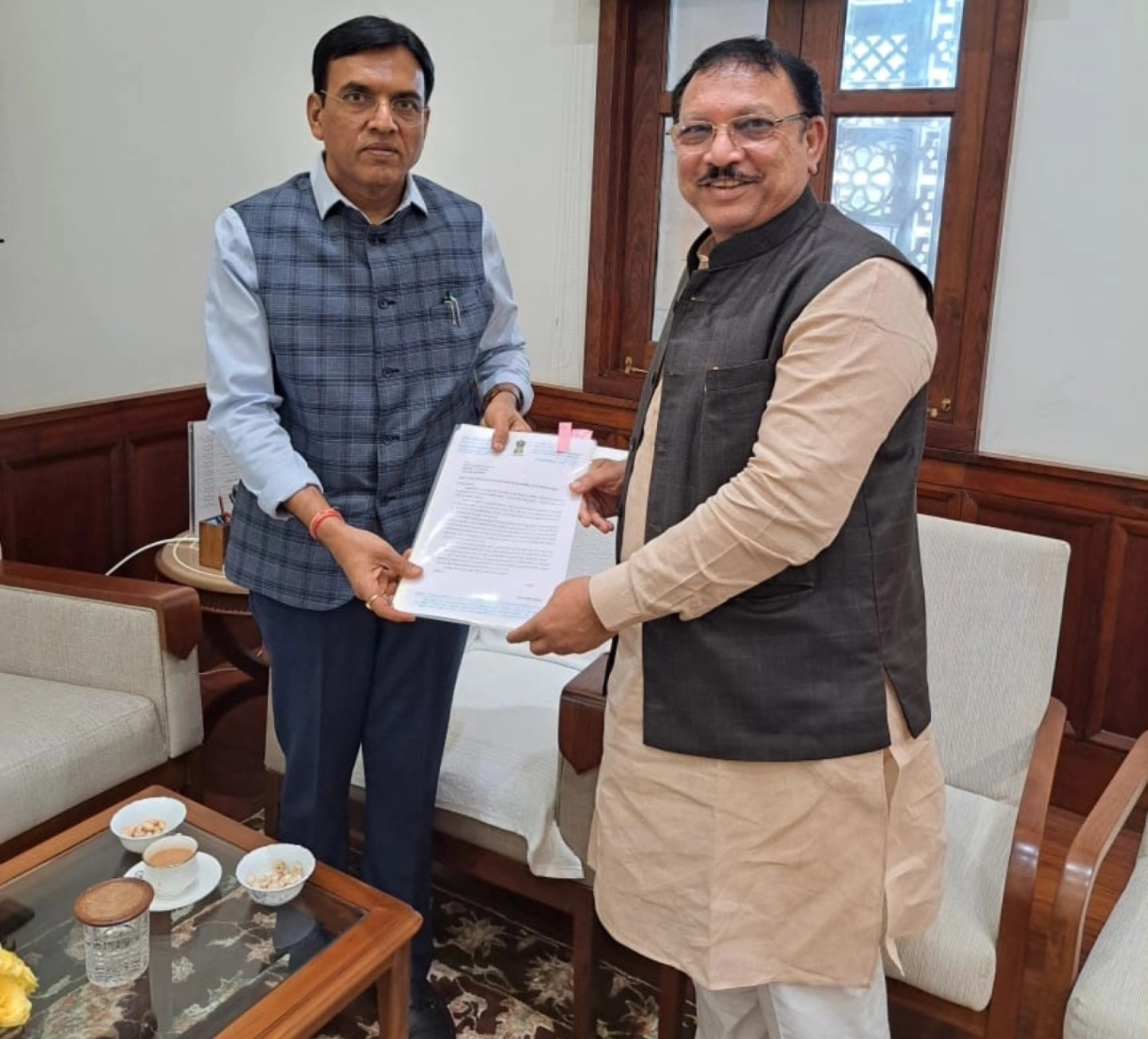 मंत्री श्री.मनसुख मांडविया जी यांची भेट